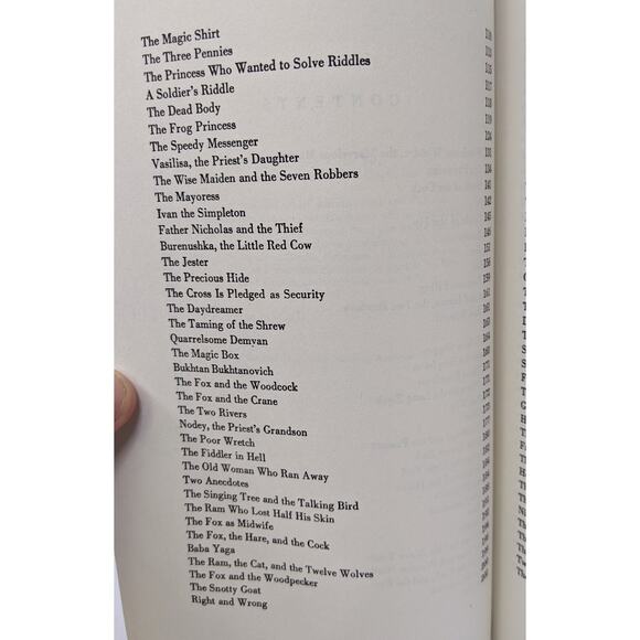 Russian Fairy Tales Collected by Aleksandr Afanas'ev 1975 Printing - Picture 5 of 10